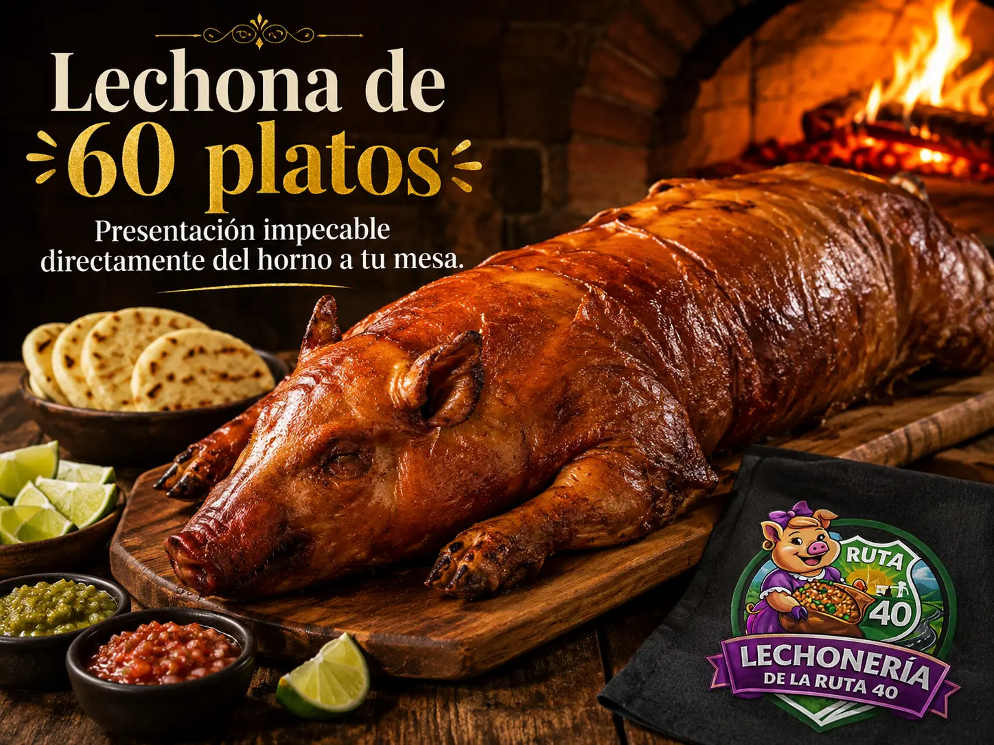 Lechona de 60 platos